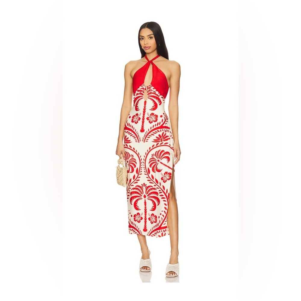 Seven Wonders Isla Midi Dress in the Isla Print size XS NWT